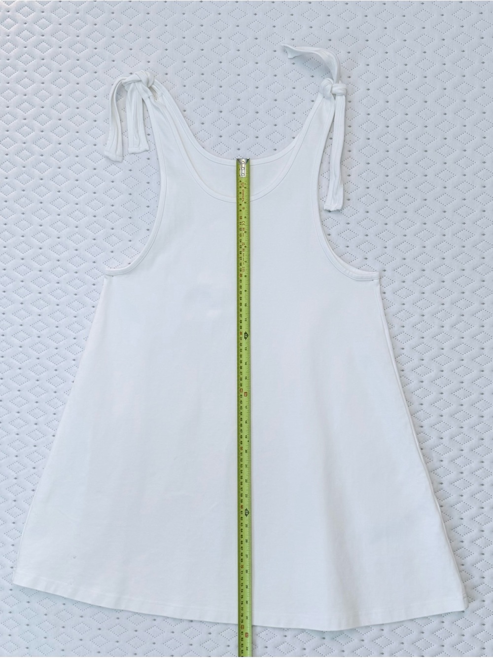 COS White Tie-Shoulder Tank - Picture 3 of 6